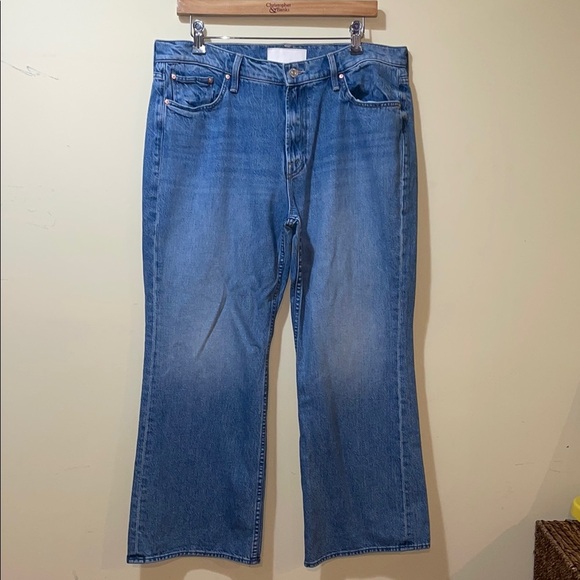 Womens MOTHER Superior The Bookie Flood Wash: Deans List - Picture 8 of 16